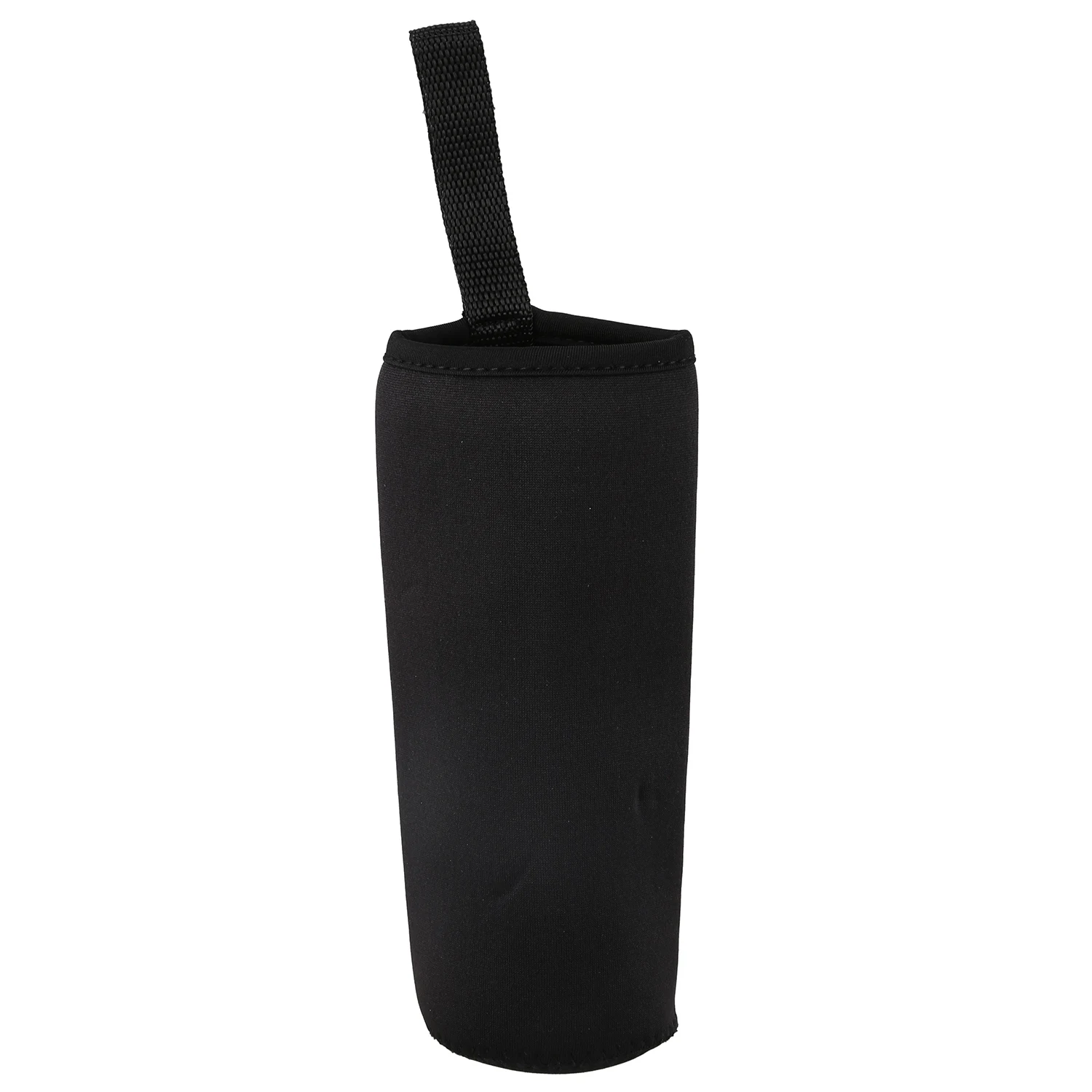 Neoprene Cup thermal insulation cup cover Water Bottle Cover holder 360ml - 550ml （550Ml black）