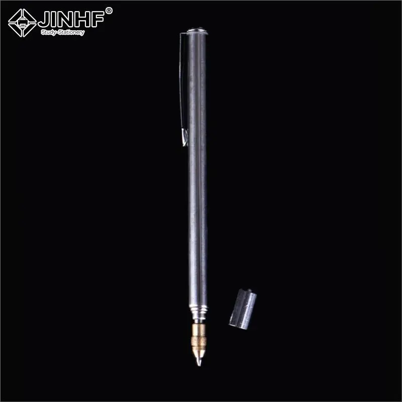 1pcs 6 Section Pointer Pen Instrument Baton Stainless Steel Telescopic Magic Ballpoint Pen Kindergarten Teacher Teaching Supply