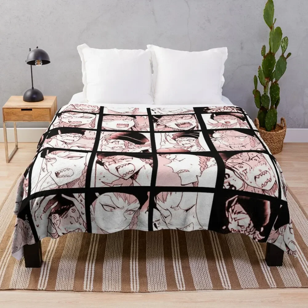 

Kazuichi Manga Collection (Colored) Throw Blanket For Decorative Sofa Luxury Thicken Blankets Sofas Of Decoration Blankets