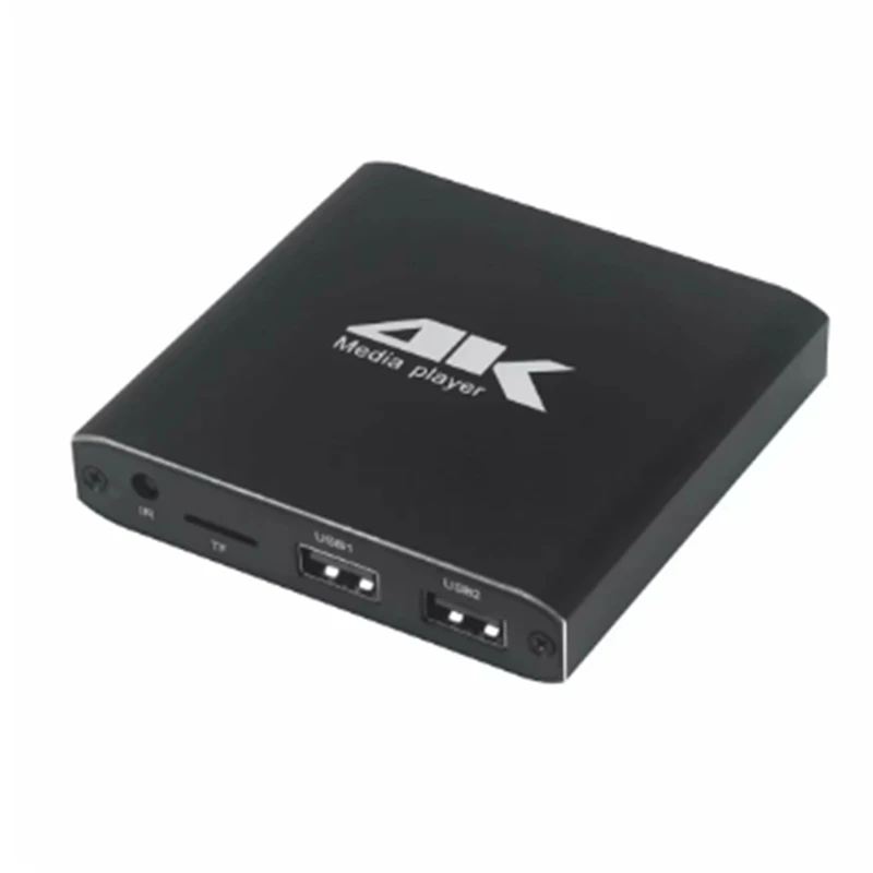 

JABS Mini 4K H.265 Advertising Player Media Player Support TF Card USB Disk 1080P Full HD Multimedia HDD Player EU PLUG