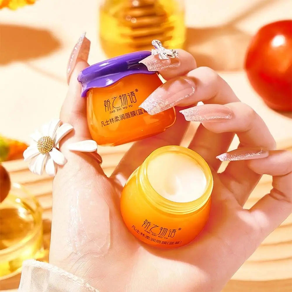 Anti-cracking Women Cosmetic Lip Balm Set Makeup Lip Gloss Lips Care Moisturizing Lip Balm Fruity Scent Lip Balm Lipstick