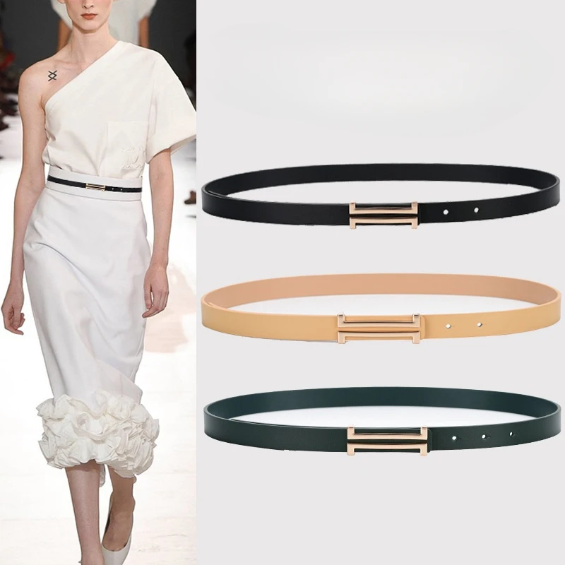 

New Trendy Women's Belt Versatile Simple Korean Edition Decorative Belt Women's Dress Coat Paired with Belt