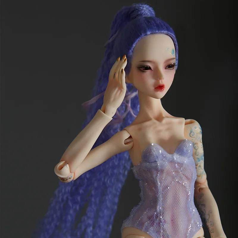 New arrival BJD SD 1/4 ballet Foot Poison 44cm Lillycat Girl Free Eye Balls Fashion Shop  luodoll