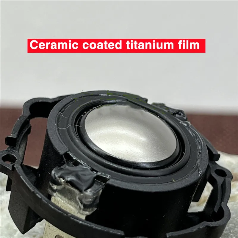 1PC GHXAMP For B&W Super Tweeter Titanium Film Nautilus Design With Sound Cavity Catheter Wave Cancellation Horn