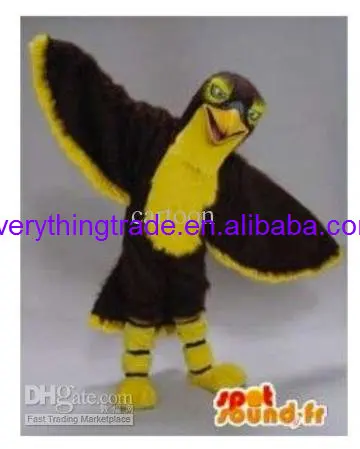 New Adult Hot Sale Foam Cute Customized Eagle Cartoon Mascot Costume Plush Christmas Fancy Dress Halloween Mascot Costume