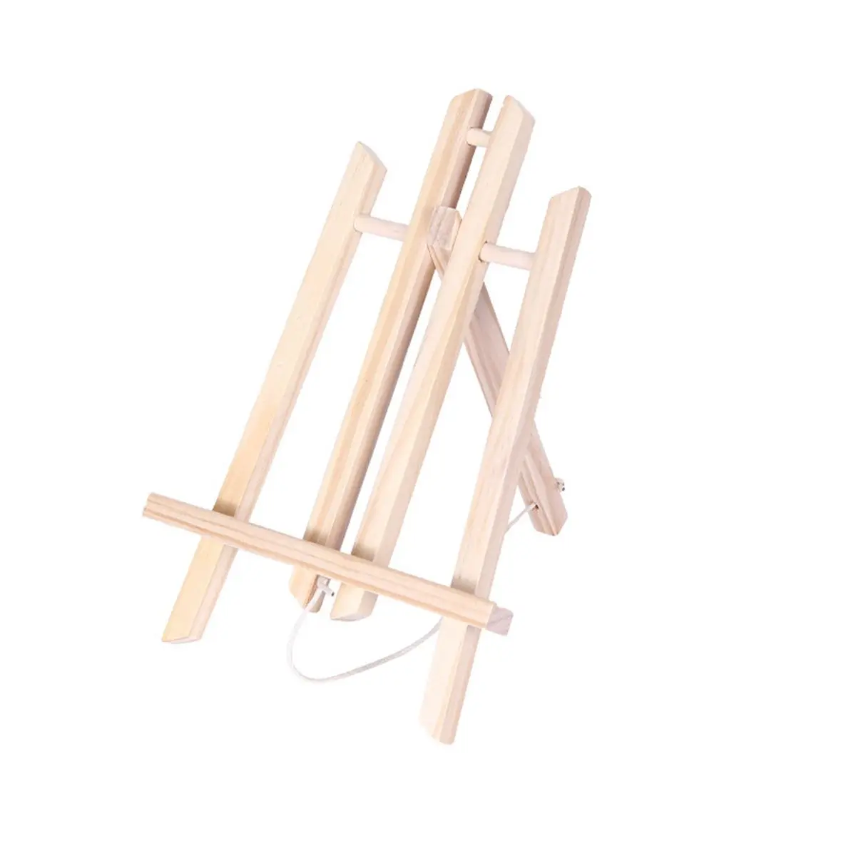 

Students Adults Artist Tabletop Exhibition Wooden Holder Display Stand Painting Easel Shelf