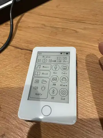 XIAOQIAODZ E Ink 전자책 전자책 리더 페이퍼화이트 MP3 플레이어 보이스 레코더 TF 카드 32G 뮤직 워크맨 블루투스 VS 킨들