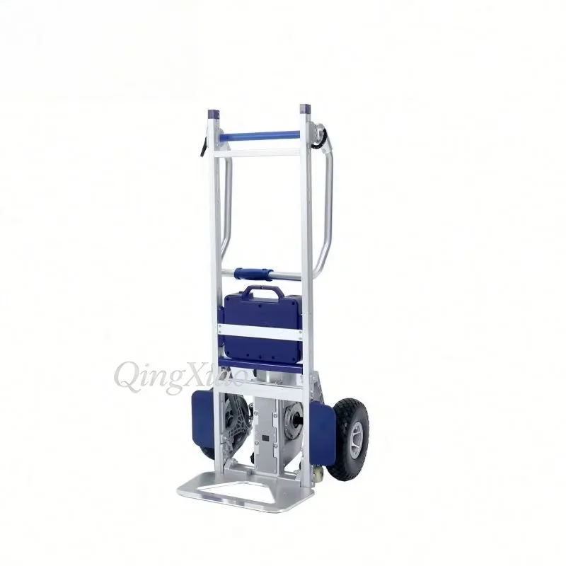 Multifunctional Stairs Climbing Trolley Cart Portable Hand Truck Robust Frame Suitable For Furniture Relocation Shopping Hauling