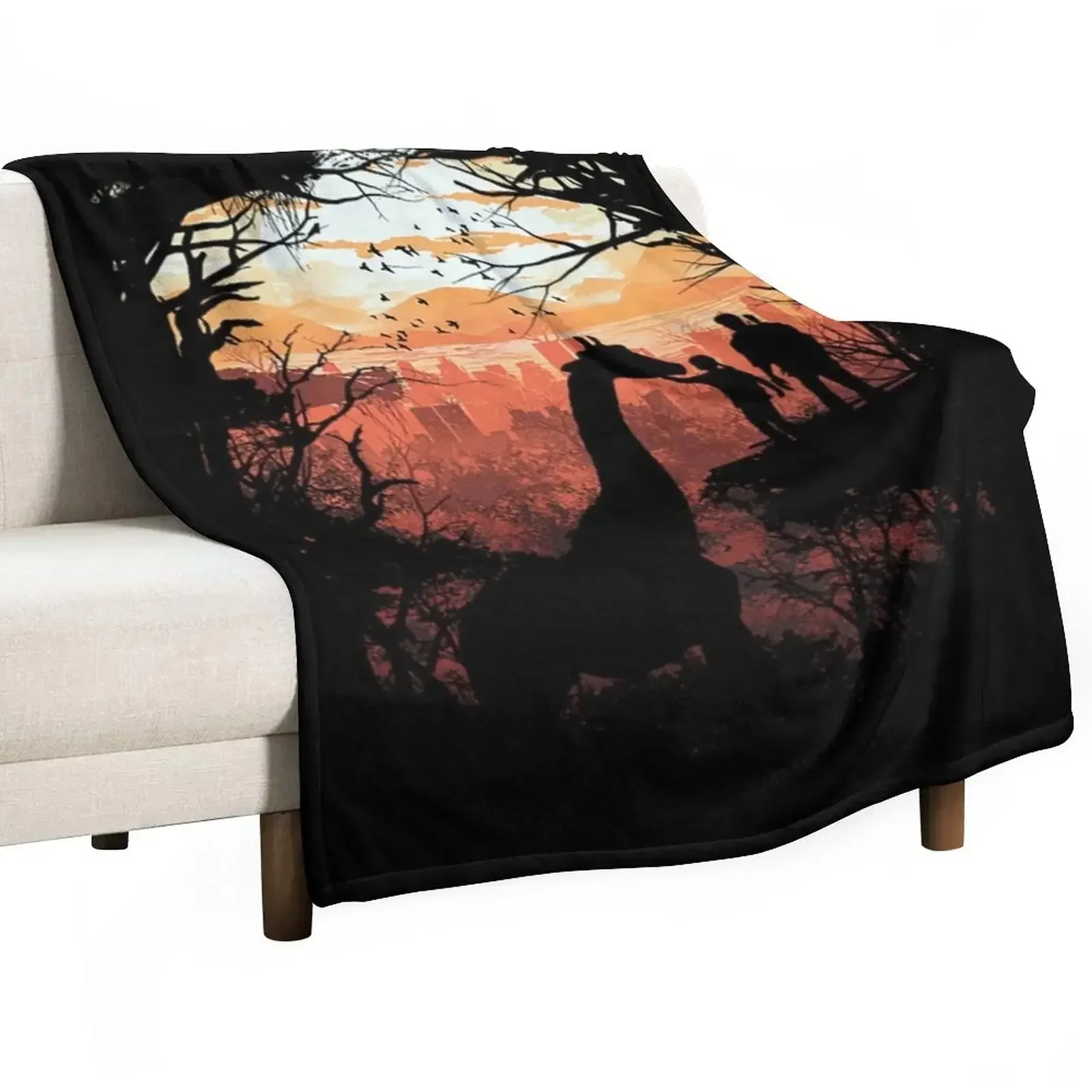 

The Last Of Us T-ShirtThe Last of Us Throw Blanket Custom anime Flannels Blankets