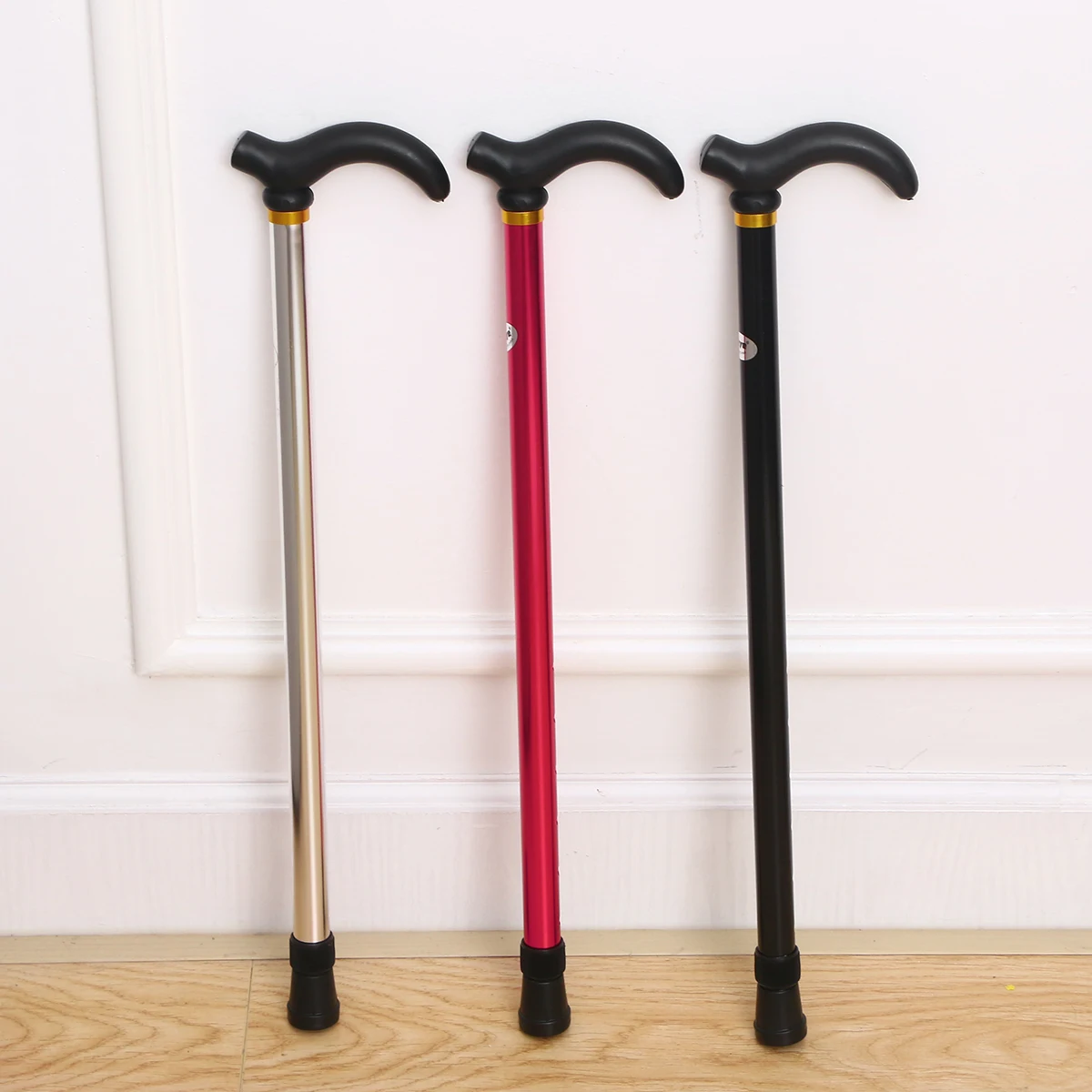 Walking Cane Elder Cane Stickmen Adjustable Folding Canes Collapsible Senior Sticks Elder Crutches for Mothers the Elder Fathers