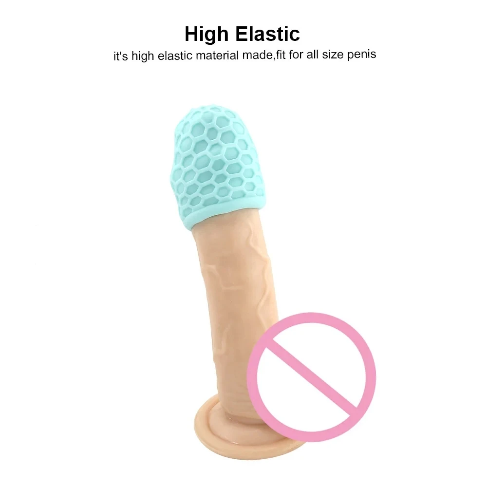 Masturbateur Vaginal Artificiel pour Homme, Masturbateur Masculin, Pompe à Pénis, Pointes, Exerciseur, Sex Toys, 18 Glans, 11cm, 7.0