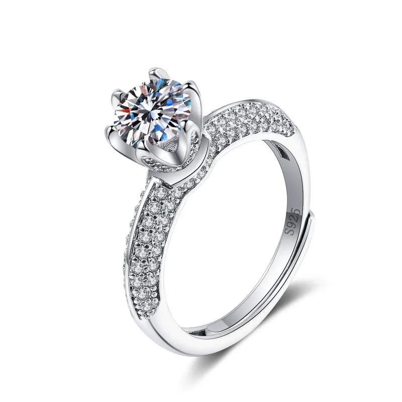 2026 Korean-style 925 sterling silver morganite ring - ideal for a proposal, engagement, or wedding party. Elegant jewelry.