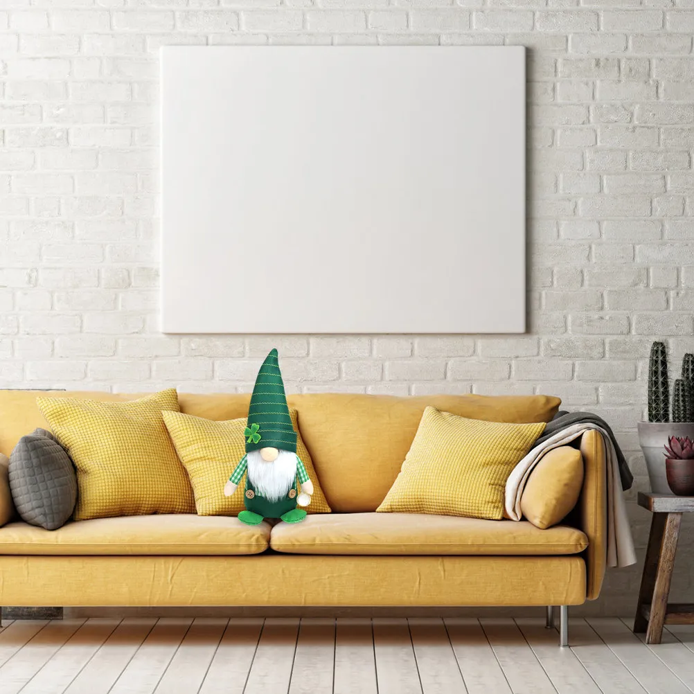 

St Patricks Day Gnome Decoration Adornment Home Party Supply Festival Gnome Decor Holiday Party Photo Prop St Patrick's Day