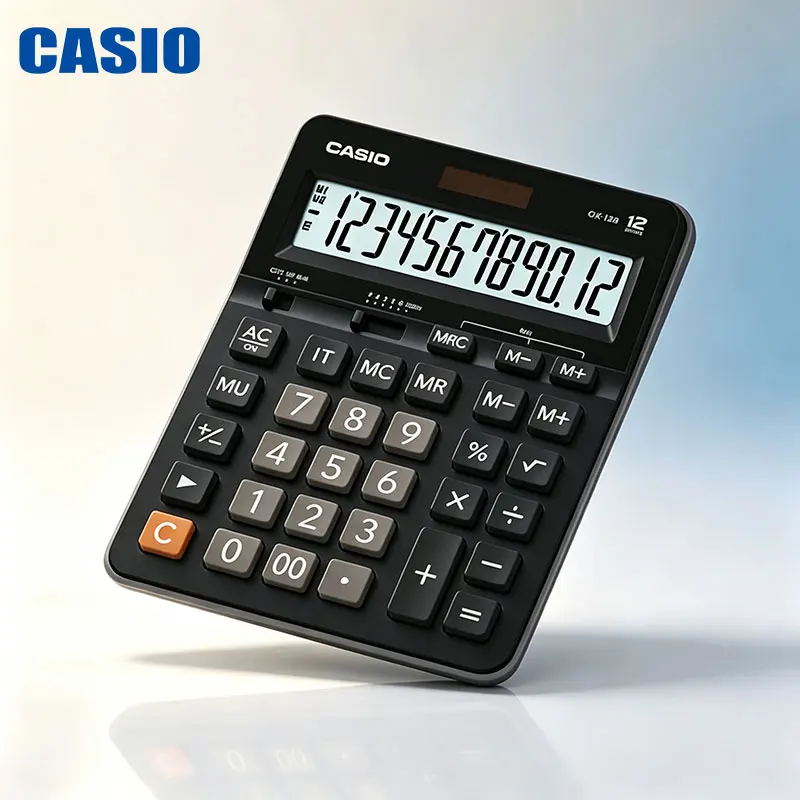 Casio GX-12B/GX-14B/GX-120B/AX-12B High-end business calculator, stable desktop, enterprise financial office computer