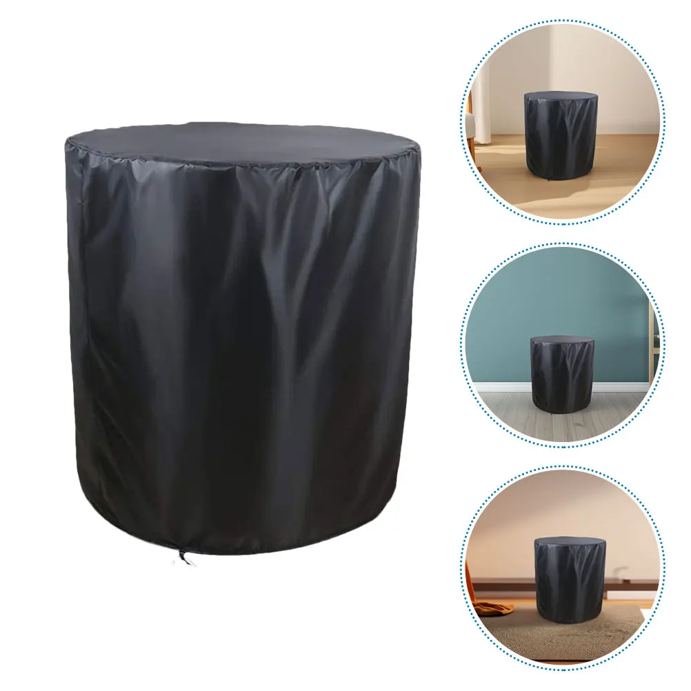 

Cooling Table Cover 21x23in Black Waterproof Dustproof Outdoor Patio Furniture Protector Beer Cooler Side Table Covers Round