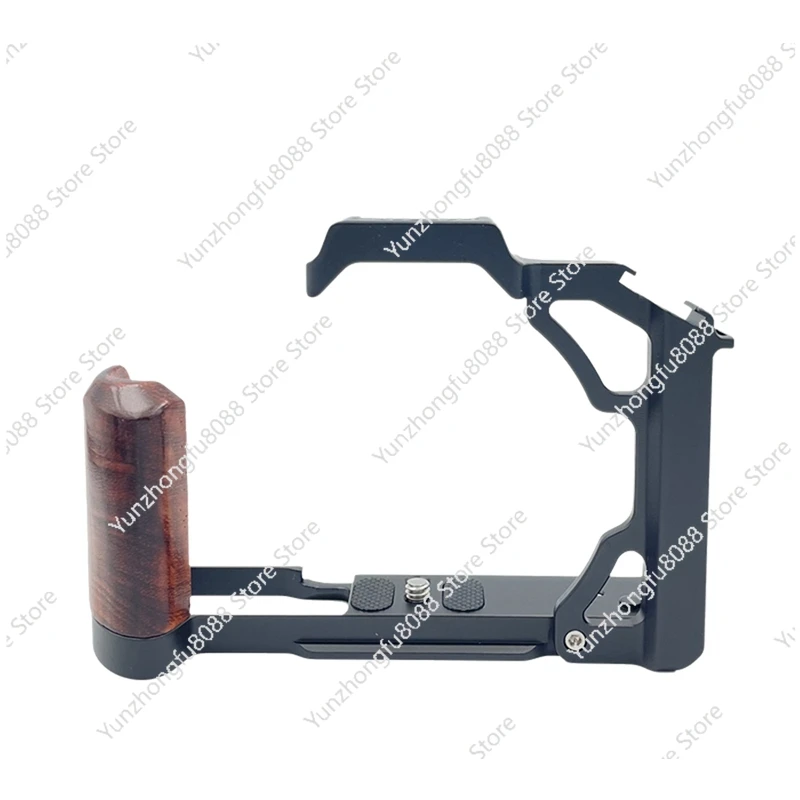 

1PC B37B-Wood Handle Aluminum Alloy Camera Cage Stabilizer Rig for N ZFC Cameras