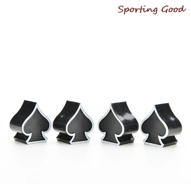 Black Heart Shape Universal MTB Spades Tire Valve Caps AutoTyre Air Valve Caps Bicycle Tire Valve Cap Wheel Rims 4Pcs