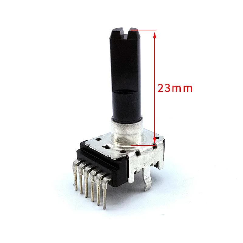 2 pcs RA11 potentiometer with Midpoint 6 pin W503 W50K half shaft 23mm PioneerDJ Audio Amplifier Mixing Console Mixer