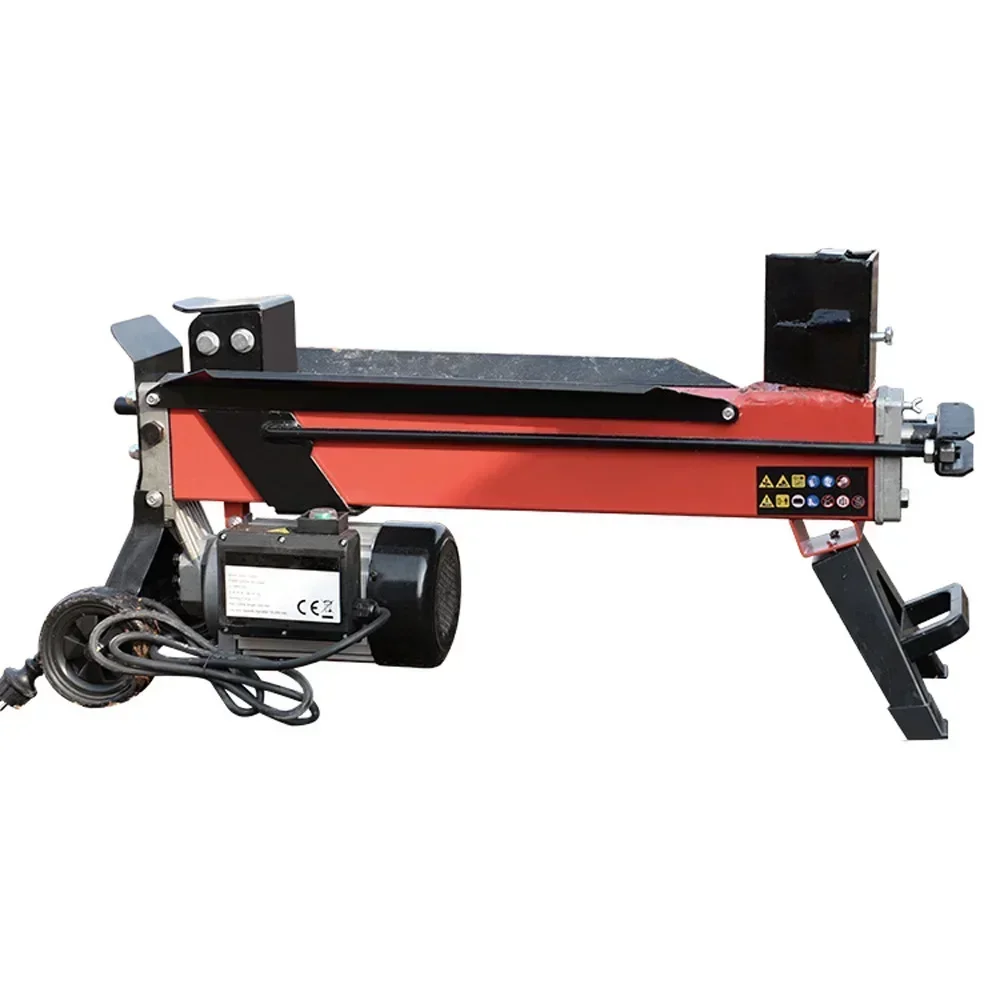 Hydraulic Wood Splitter Firewood Wood Choppers 6T 220V Electric Wood Cutting Machine Woodworking Tools