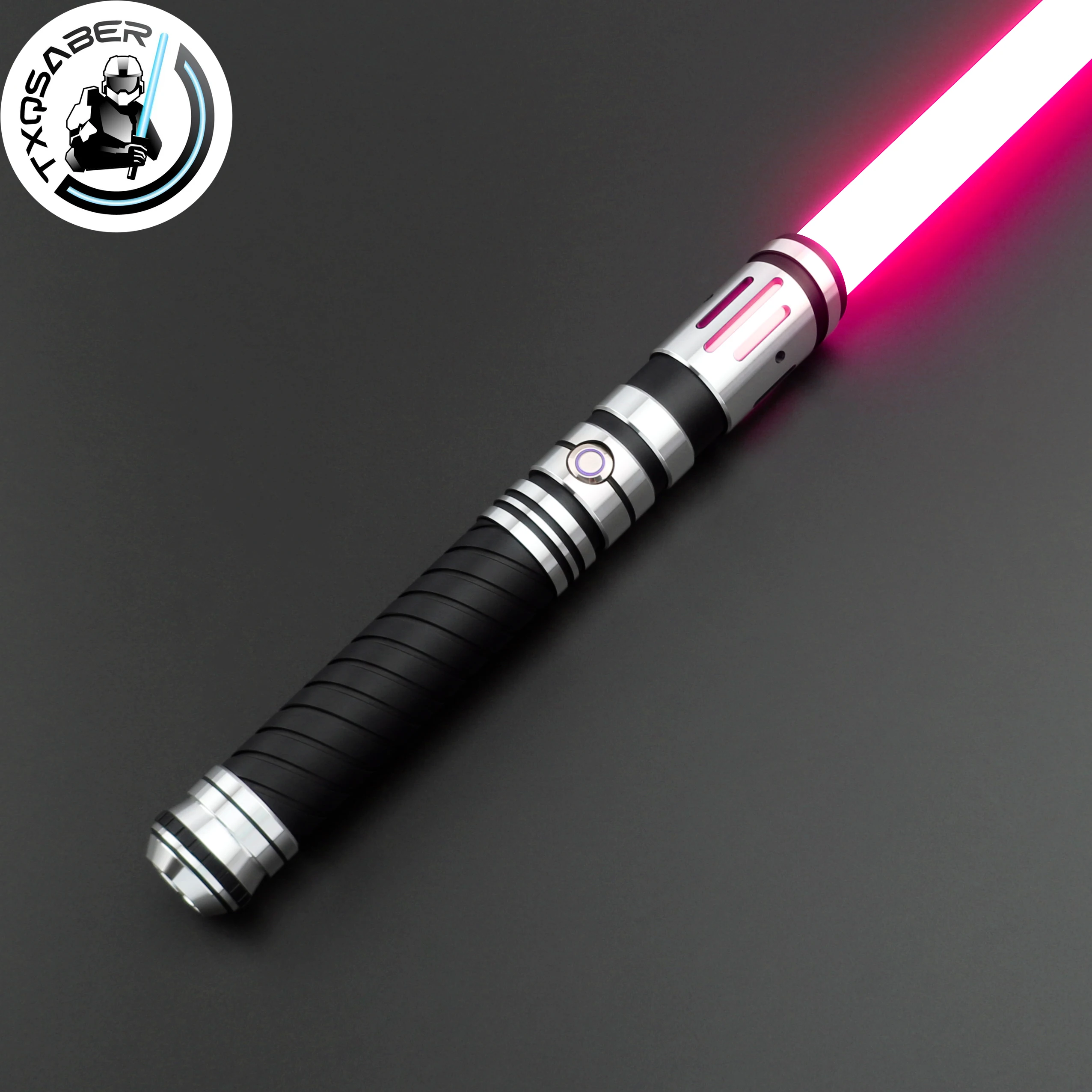 TXQSABER Lightsabers Heavy Dueling Lasersword Metal Handle Smooth Swing FOC Blaster Neo Pixel SD RGB Lightsword Toys for Cosplay