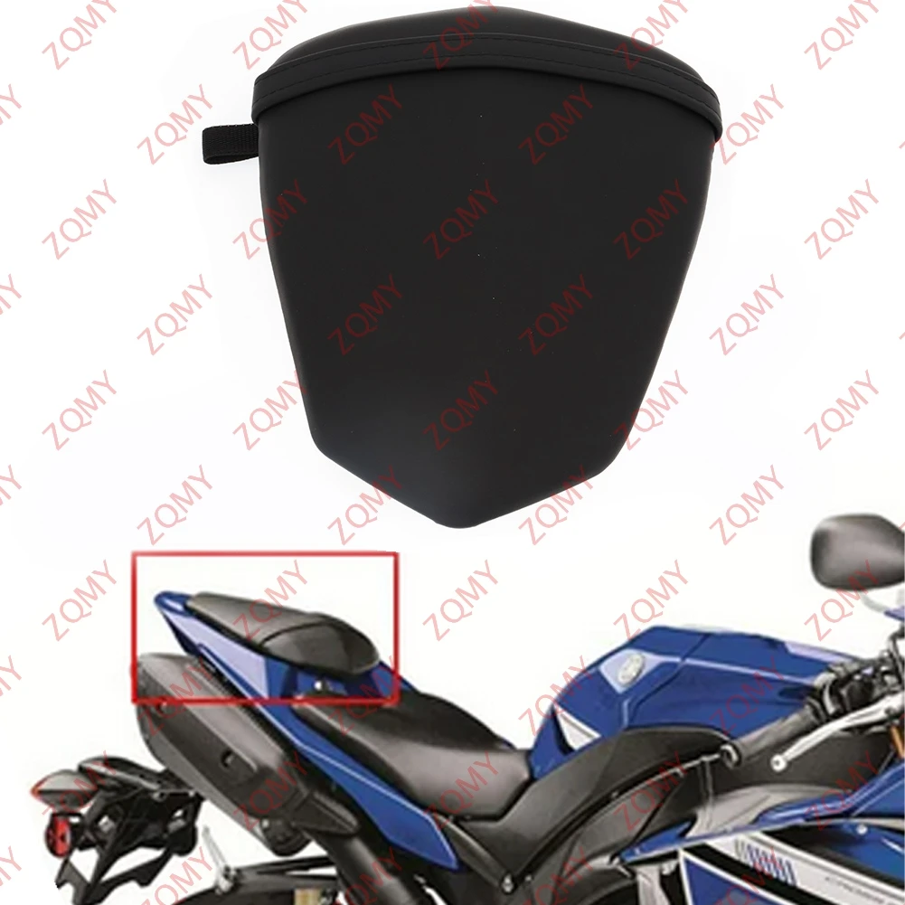 YZF-R1 2009-2014 Motorcycle Rear Passenger Seat Pillion Cushion Cover For Yamaha YZF R1 2009 2010 2011 2012 2013 2014 Black