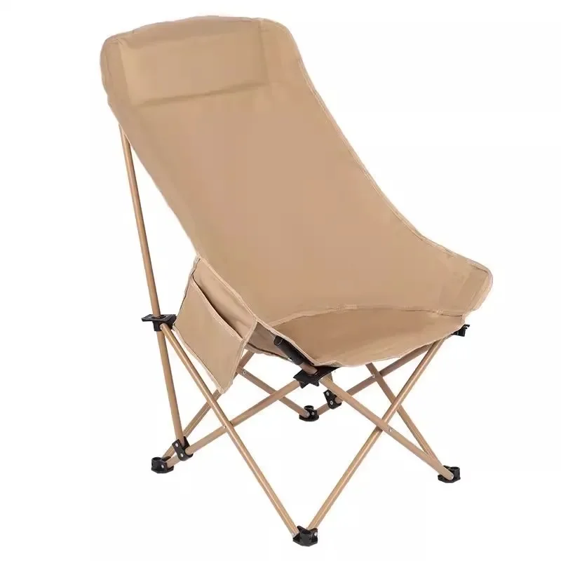 

Outdoor moon camping portable beach chairs fishing Chair raised horse stool camping stall sketch folding chair