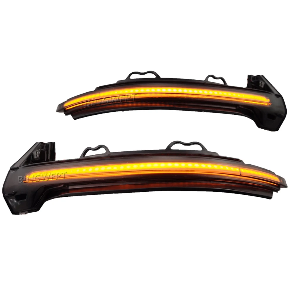Car Dynamic Blinker LED Turn Signal Light For Audi A4 S4 RS4 B9 2016-2019 A5 S5 RS5 Side Wing Rearview Mirror Indicator Lamp view 5