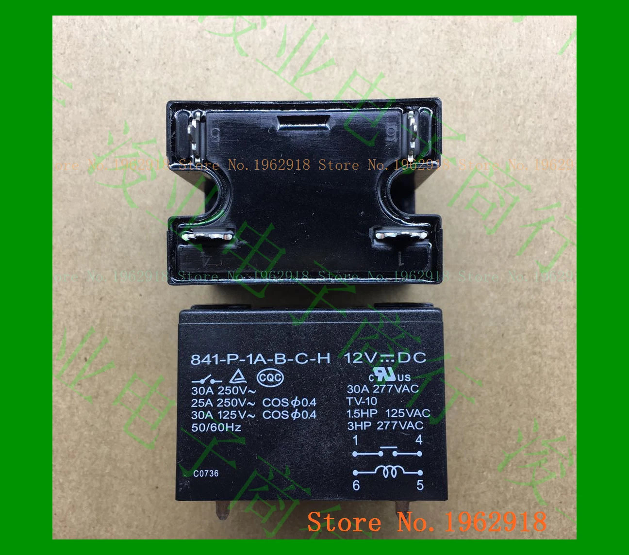 841-P-1A-B-C-H 12VDC G7L-1A-P-12V 4 -30A