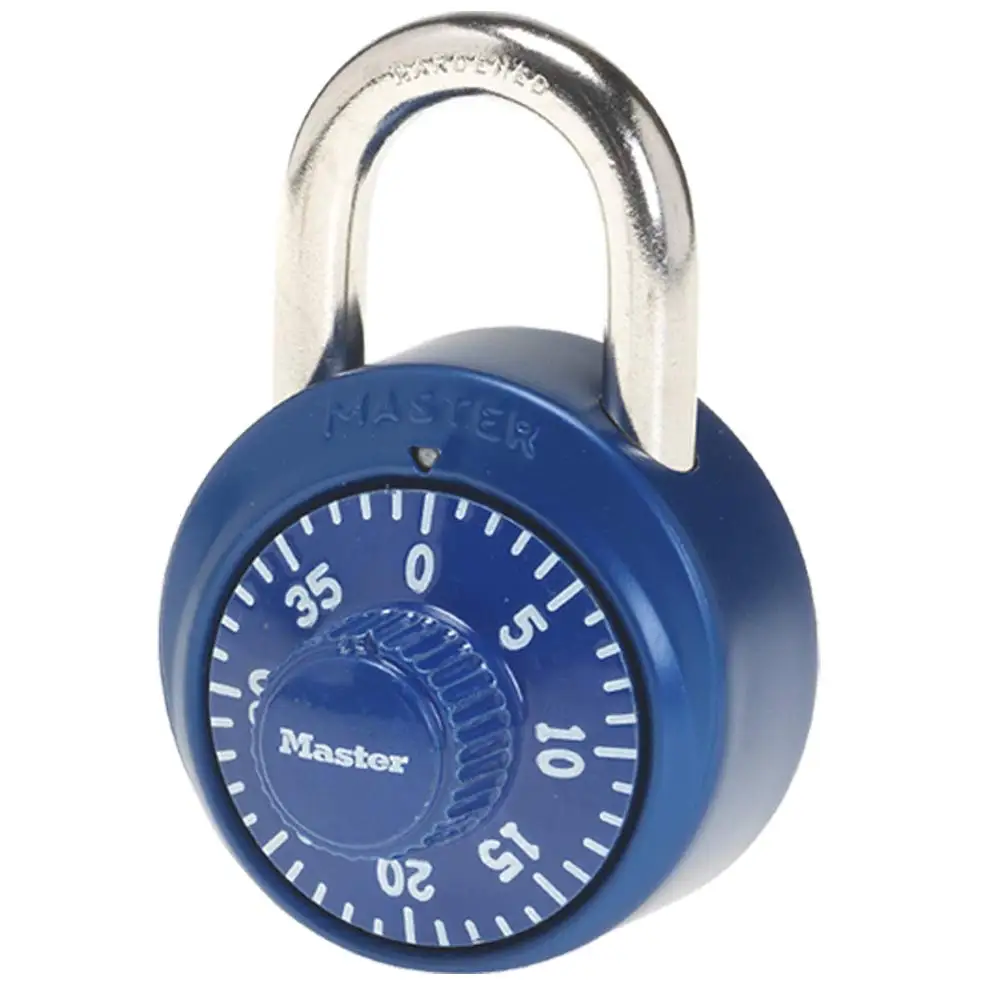 Master Lock 1530DCM Combinatieslot Draaien Wachtwoordslot Combinatiehangslot Rotatieslot voor Gym en School Kluisjes Kleur