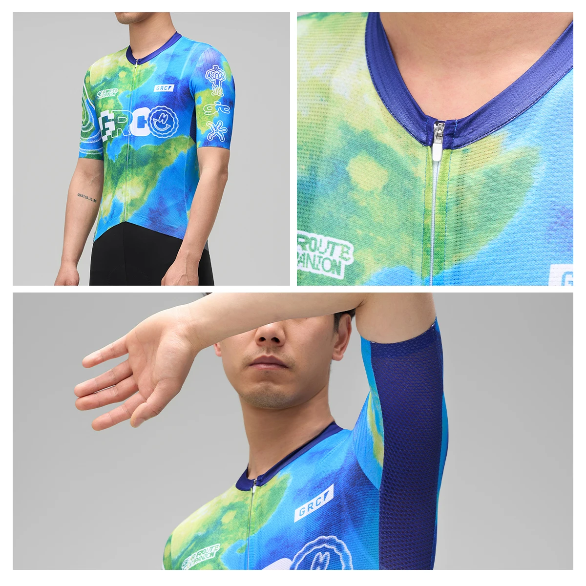 GRC Cycling Apparel CMYK Earth Day Jersey