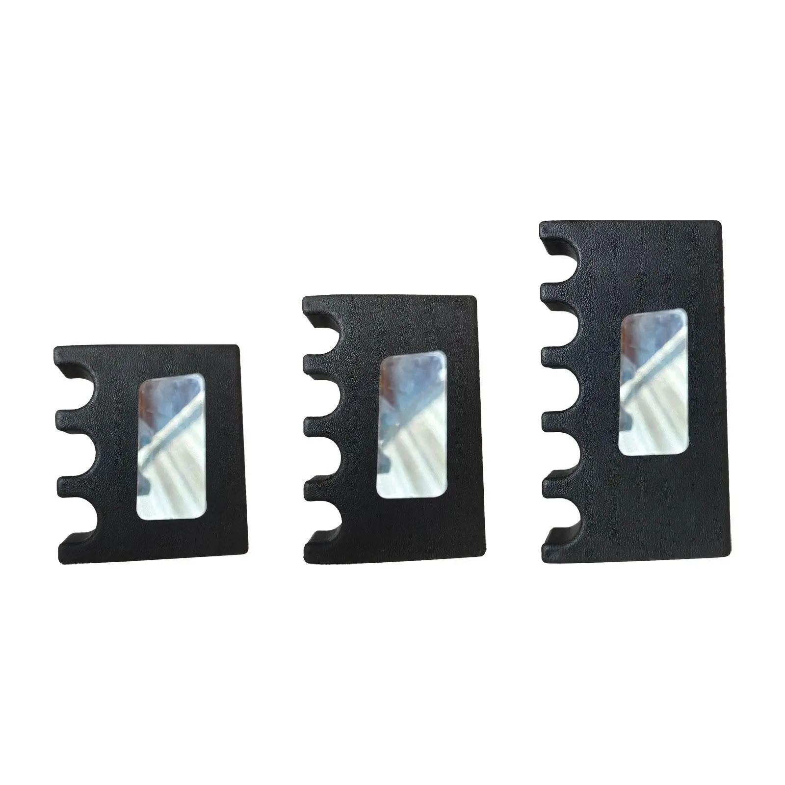 

Billiard Pool Cue Holder Pool Cue Rack Equipment Organizer Black for Billiards Lovers Table Edge