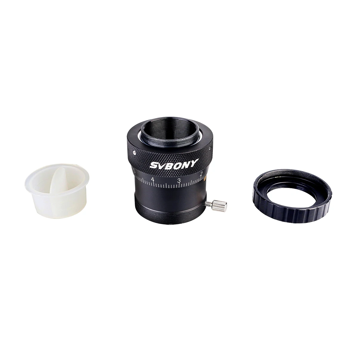 SVBONY-T Adaptador para Telescope Finder, Guia com Anel de Compressão de Latão, Ajuda o Foco, M42X0.75, SV108