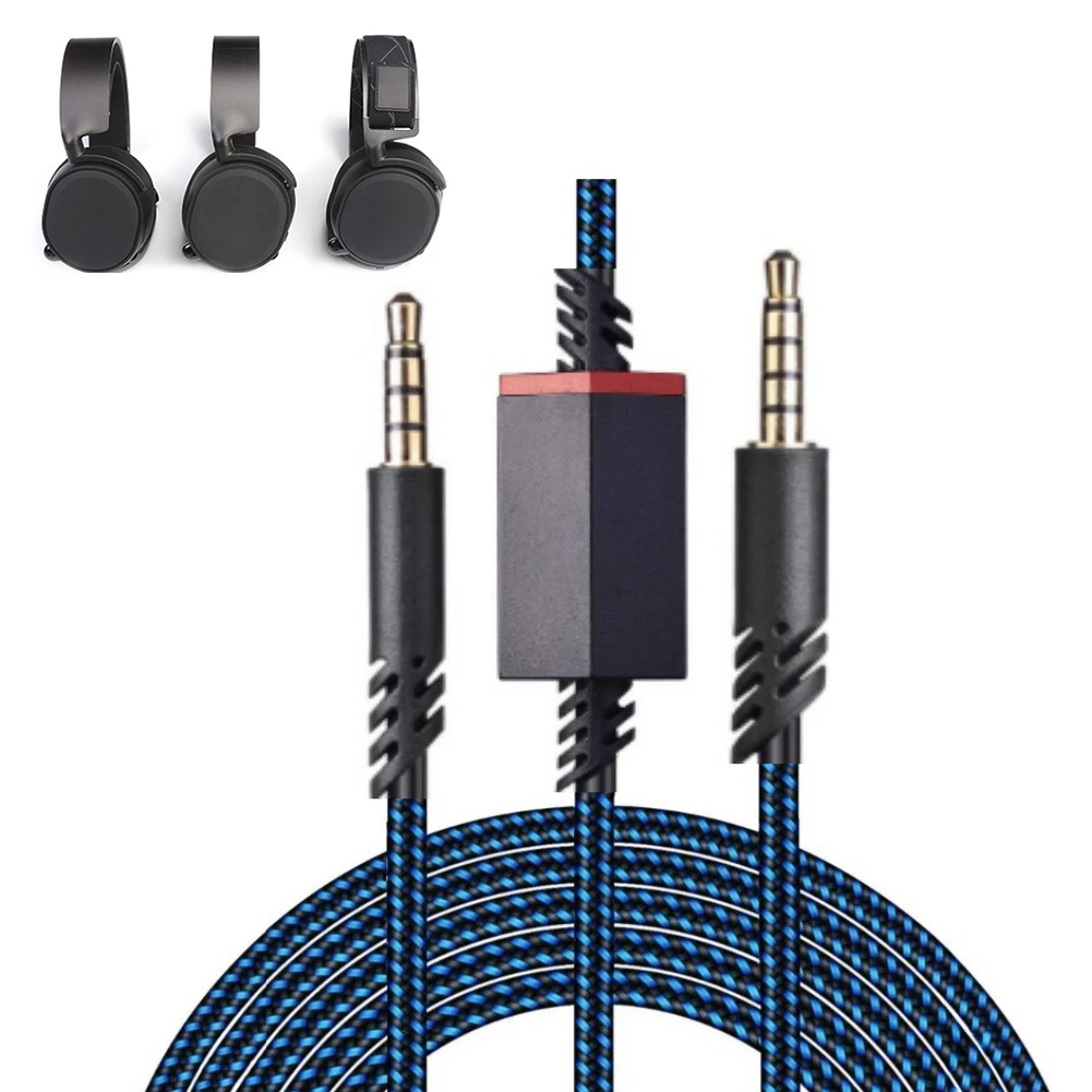 Audio Cable Inline Mute Cord for Astro A10/A30/A40/A40TR/A50 Gaming Headset Audio Line Console Cable Wire for PS5/PS4 Controller