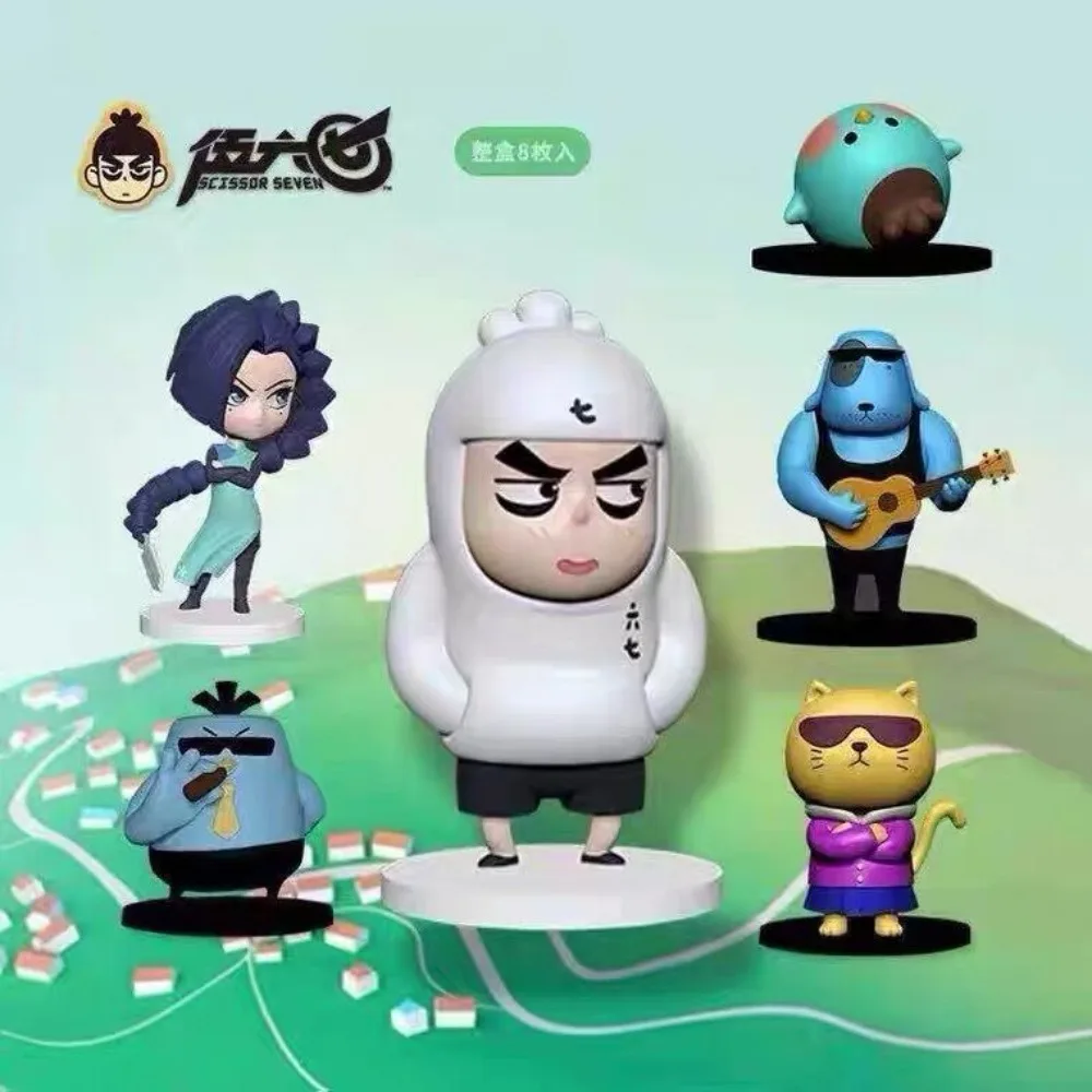 

Bandai Ichiban Kuji "Scissor Seven" Blind Box Figures - Cute Dolls & Gift for Kids, Boys and Girls