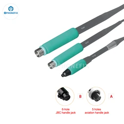 OEM JBC 5/6 отверстие C210 C115 C245 универсальная паяльная ручка для JC Aixun Aifen Sugon JBC паяльная станция инструменты с наконечником железа