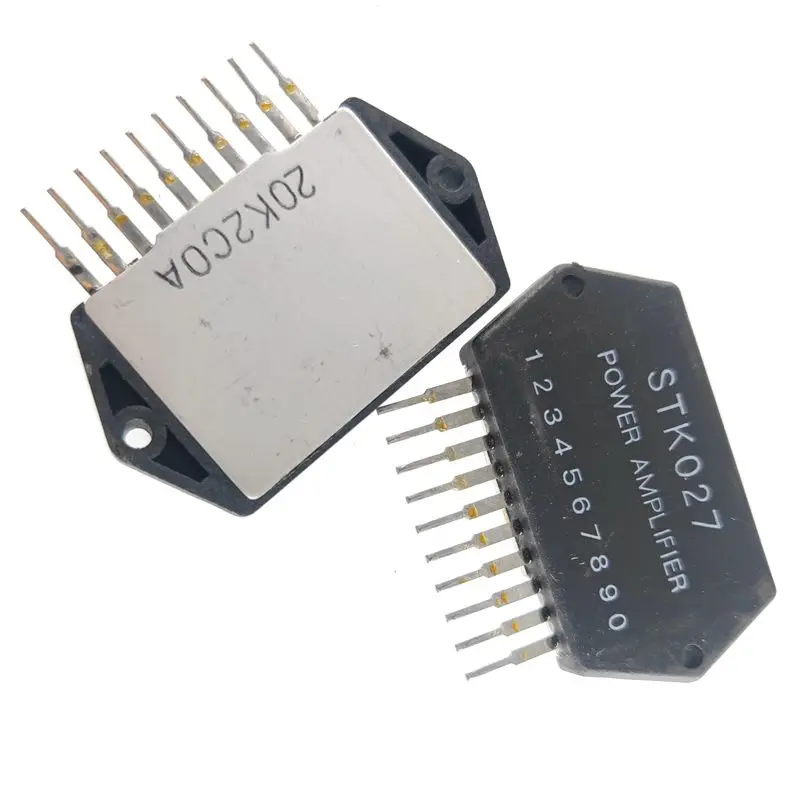 STK027  In-line ten pin module integrated circuit IC
