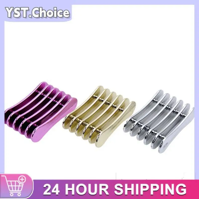 Uv Gel Brush Display Portable High Quality Abs Nail Pen Brush Holder Manicure Tool Nail Art Tool Nail Accessories 5 Grids