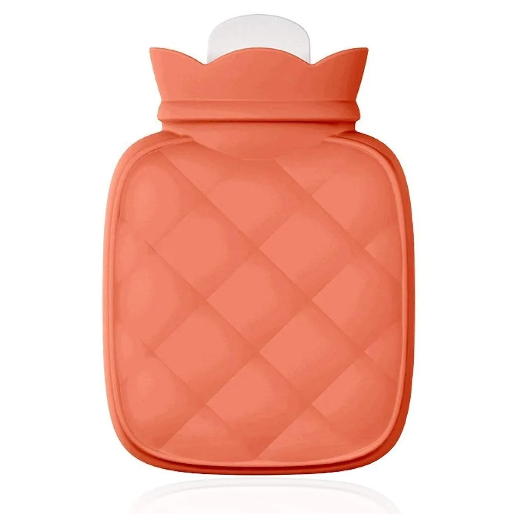 

Бутылка для горячей и холодной воды с крышкой, мягкий экологически чистый силикон для разогрева в микроволновой печи для путешествий и облегчения боли