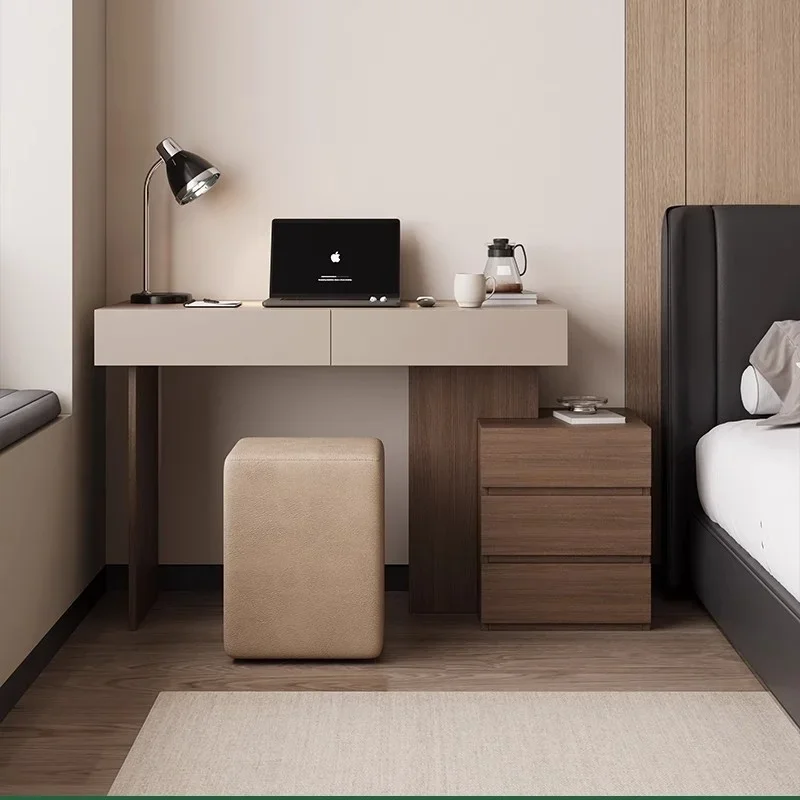 

Desgin Light Luxury Dressing Table Modern Service Makeup Storage Vanity Table Bedroom Console Vestidores Postmodern Furniture