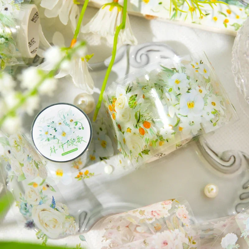 

1 рулон лент, поставки, весенний материал, клей, персик, сделай сам, луна, прозрачный цветочный справочник, украшение, скрапбук, вырез 50 мм