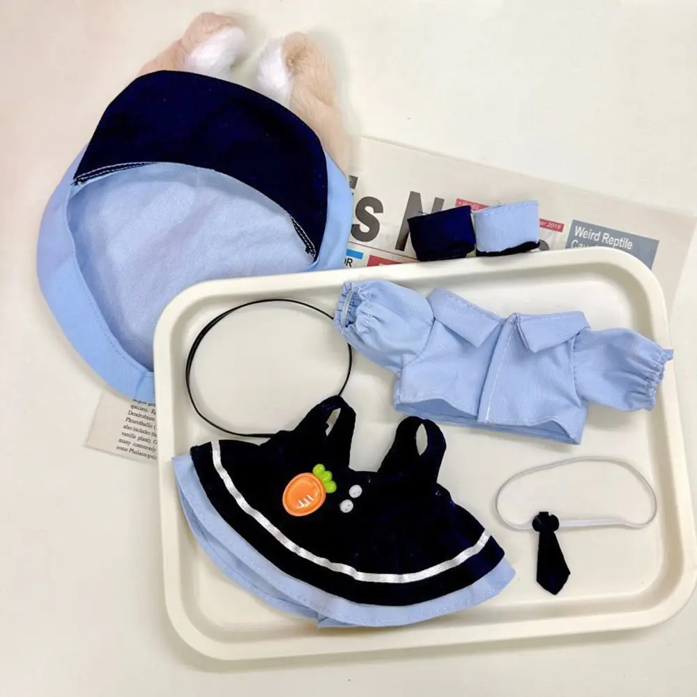 20 cm Baumwolle Puppe Dress Up Spielzeug Puppe Männliche und Weibliche Plüsch Coole Herbst Winter Puppe Set