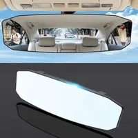 2 Size Big view Universal Car Mirror Interior Rearview Mirrors Auto Rear View Mirror Anti-glare Curved mirror Auto Accessories
