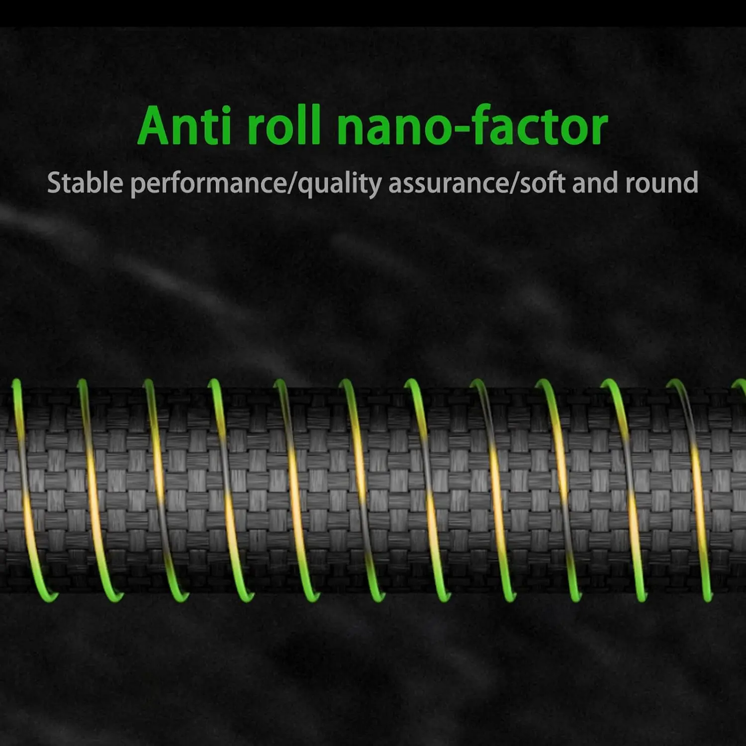 Ligne de pêche invisible bionique en nylon monofilament à revêtement fluorocarbone, fil de 500/1000m, tacheté en 3D, pour pêcher la carpe et les