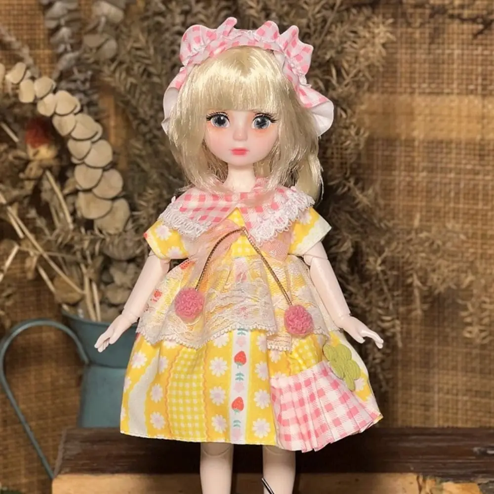 1 Set 1/6 SD 30 cm Bambola Bjd con vestiti Occhi attraenti con parrucca Make Up Princess Dress Up Bambole BJD Anime Elegante