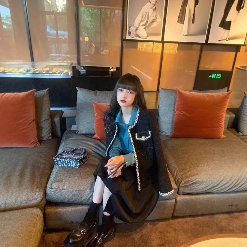 

Жакет из твида, женский, рабочий, функциональный, из рипстопа, премиум-класса, с множеством карманов, в стиле сафари, из льна и хлопка