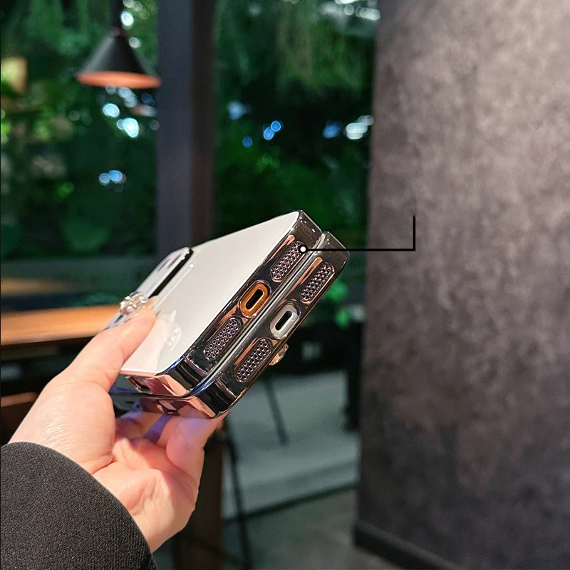 Funda de cristal galvanizado de Color caramelo para iphone 17 Pro Max, protección de lente de cámara, cubierta trasera a prueba de golpes para iphone Air