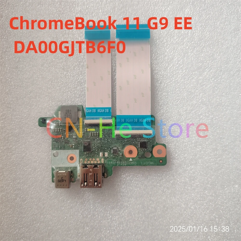 

Оригинальная USB-плата для HP ChromeBook 11 G9 EE DA00GJTB6F0 M47369-001, протестированная, быстрая доставка