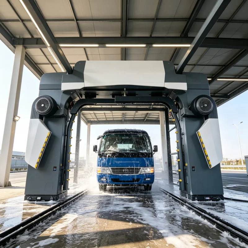 Factory Wholesale Electric Intelligent 360 Touchless Fully Automatic Stainless Steel Car Wash Machine with Smart Control System