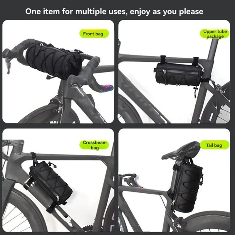 

【SEE】Bicycle Front Bag Shoulder Bag Mountain Bike Front Bag Portable Multi-Purpose Front Front Bag