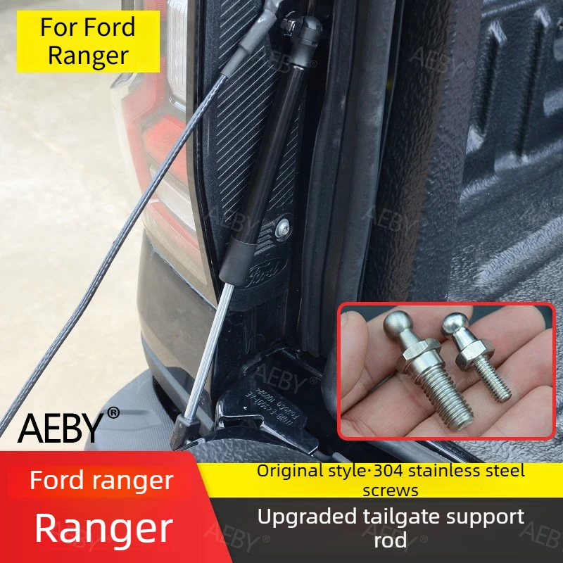 

For Ford Ranger 2022-2026 Tailgate pillar assist,Hydraulic support rod cargo box door panel slow down support rod,Accessories